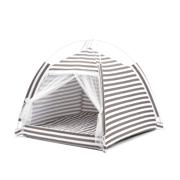 Four Seasons Cat and Dog Litter Detachable Cotton and Linen Tent Litter(Gray Stripes)
Four Seasons Cat and Dog Litter Detachable Cotton and Linen Tent Litter(Gray Stripes)