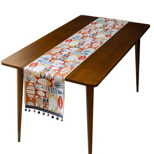 Home Chenille Polyester Tassel Table Runner, Size: 33x220cm(Surplus Every Year)
Home Chenille Polyester Tassel Table Runner, Size: 33x220cm(Surplus Every Year)