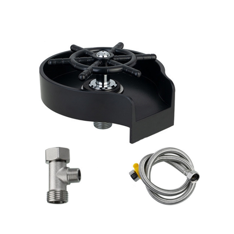 Automatic Faucet High Pressure Spray Washer, Style: Black+Soft Hose+G9/16 Three-way
Automatic Faucet High Pressure Spray Washer, Style: Black+Soft Hose+G9/16 Three-way
