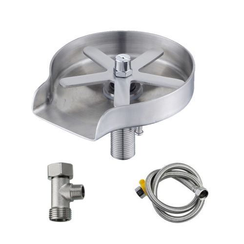 Automatic Faucet High Pressure Spray Washer, Style: 304 Stainless Steel+Soft Hose+G1/2 Three-way
Automatic Faucet High Pressure Spray Washer, Style: 304 Stainless Steel+Soft Hose+G1/2 Three-way