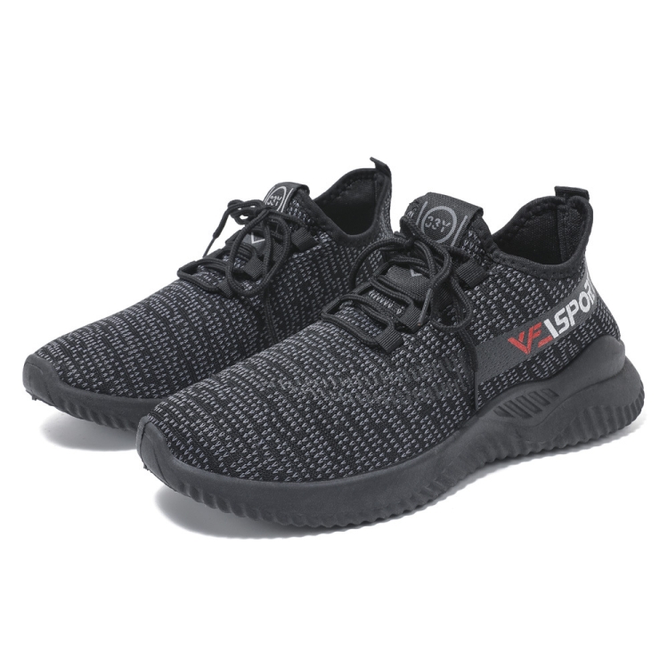 Men Sneakers Spring Low Top Casual Shoes Lace Up Running Shoes, Size: 43(Black)
Men Sneakers Spring Low Top Casual Shoes Lace Up Running Shoes, Size: 43(Black)
