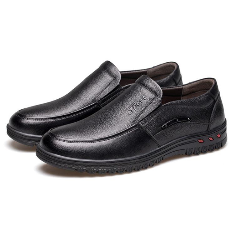 Men Comfortable Breathable Wear-Resistant Non-Slip Leather Shoes, Size: 40(Black)
Men Comfortable Breathable Wear-Resistant Non-Slip Leather Shoes, Size: 40(Black)