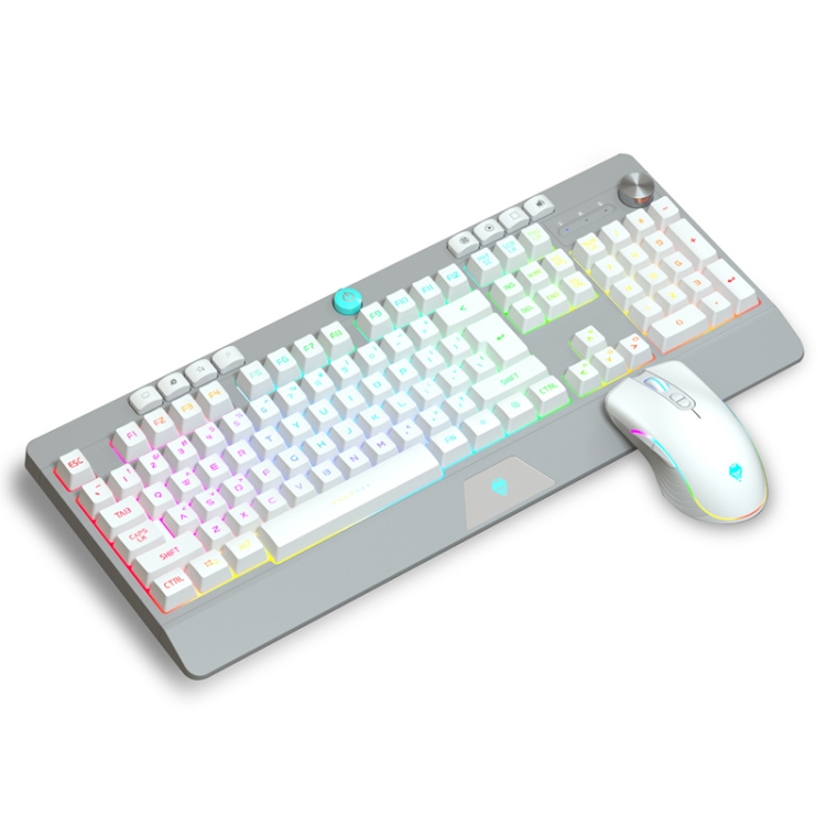 LANGTU V9000 RGB Luminous Wired Keyboard And Mouse Set, Cable Length: 1.5m, Color: RGB White
LANGTU V9000 RGB Luminous Wired Keyboard And Mouse Set, Cable Length: 1.5m, Color: RGB White