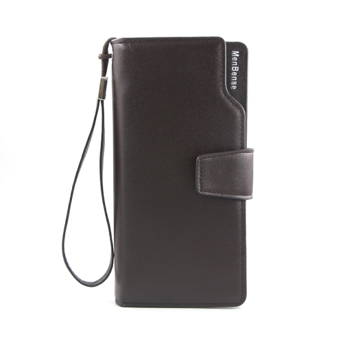 Menbense Fashion Business Simple Handbag PU Large Capacity Male Wallet(Dark Brown)
Menbense Fashion Business Simple Handbag PU Large Capacity Male Wallet(Dark Brown)