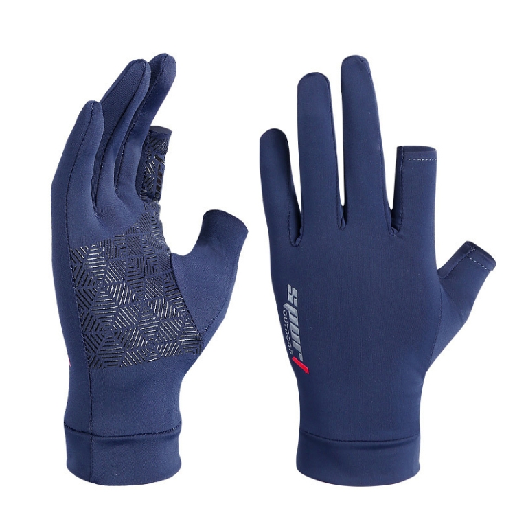 Sports Riding High Elasticity Fishing Protective Gloves, Size: One Size(Blue Two Fingers)
Sports Riding High Elasticity Fishing Protective Gloves, Size: One Size(Blue Two Fingers)