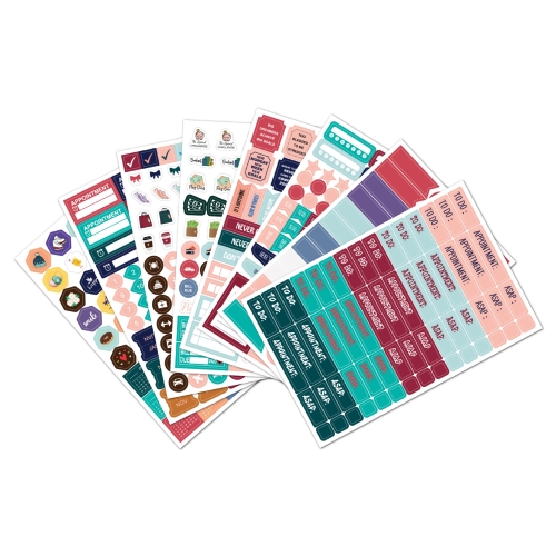 2 Sets Planner Sticker Business Fitness Day Theme Planning Sticker(8 Sheets / set)
2 Sets Planner Sticker Business Fitness Day Theme Planning Sticker(8 Sheets / set)