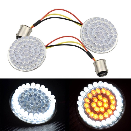 2 PCS Motorcycle LED Signal Steering Lamp For Dyna(White Yellow Light 1157 Without Lampshade)
2 PCS Motorcycle LED Signal Steering Lamp For Dyna(White Yellow Light 1157 Without Lampshade)
