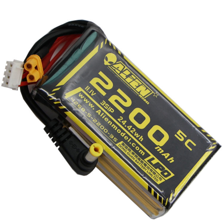 DC 5.5MM Plug Connector Lithium Battery For Fat Shark HDO2 & DJI GOGG(2200mAh 3S0)
DC 5.5MM Plug Connector Lithium Battery For Fat Shark HDO2 & DJI GOGG(2200mAh 3S0)