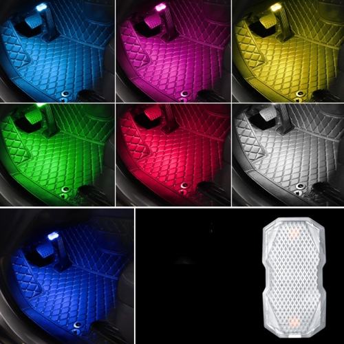 2 PCS Car Colorful Voice-activated Reading Touch Atmosphere Light, Style: Sound Control Type (Colorful)
2 PCS Car Colorful Voice-activated Reading Touch Atmosphere Light, Style: Sound Control Type (Colorful)