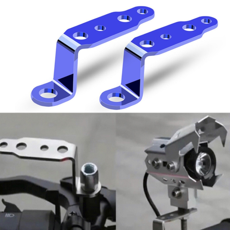 2 PCS Multifunction Motorcycle Modification Accessories Rearview Mirror Lamp Bracket(Blue)
2 PCS Multifunction Motorcycle Modification Accessories Rearview Mirror Lamp Bracket(Blue)