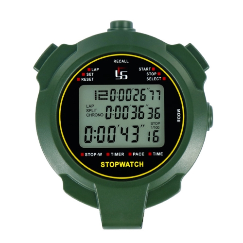 YS Stopwatch Timer Training Fitness Competition Stopwatch, Style: YS-730 30 Memories(Green)
YS Stopwatch Timer Training Fitness Competition Stopwatch, Style: YS-730 30 Memories(Green)