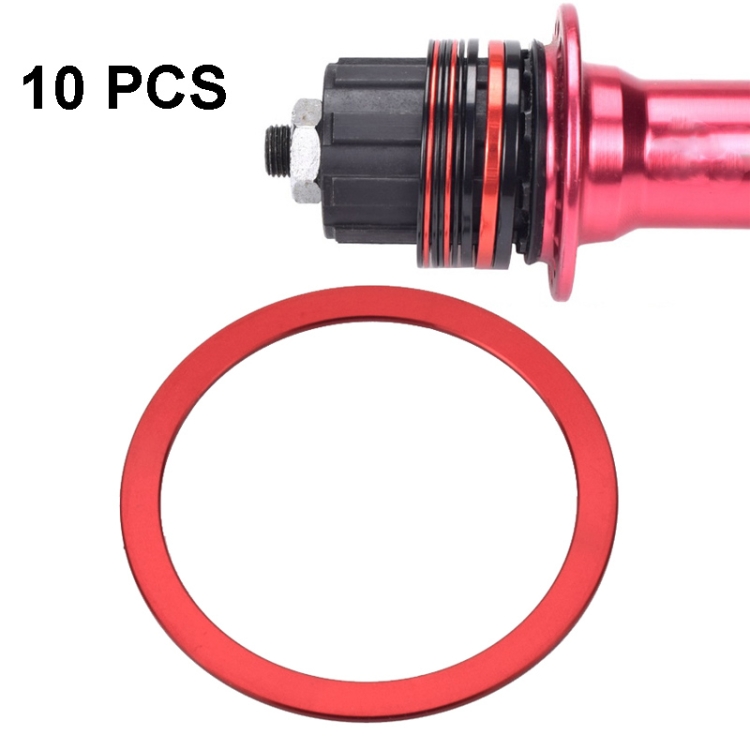 10 PCS FMFXTR Bicycle BB Middle Shaft Flying Wheel Cushion, Thickness: 1mm (Red)
10 PCS FMFXTR Bicycle BB Middle Shaft Flying Wheel Cushion, Thickness: 1mm (Red)