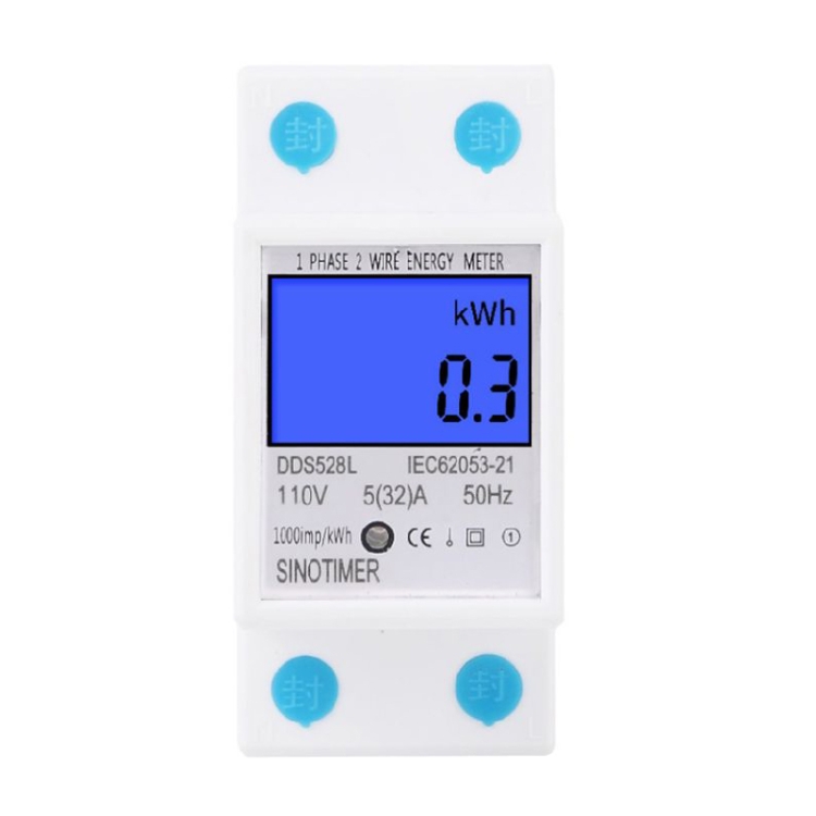 DDS528L Backlight Display Home Single-phase Rail Energy Meter 5-32A(110V 60Hz)
DDS528L Backlight Display Home Single-phase Rail Energy Meter 5-32A(110V 60Hz)