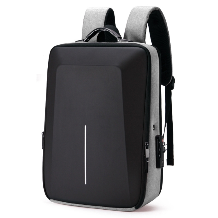 Hard Shell Backpack Alloy Frame Anti-Theft Computer Bag For Men, Color: 8003 Gray
Hard Shell Backpack Alloy Frame Anti-Theft Computer Bag For Men, Color: 8003 Gray