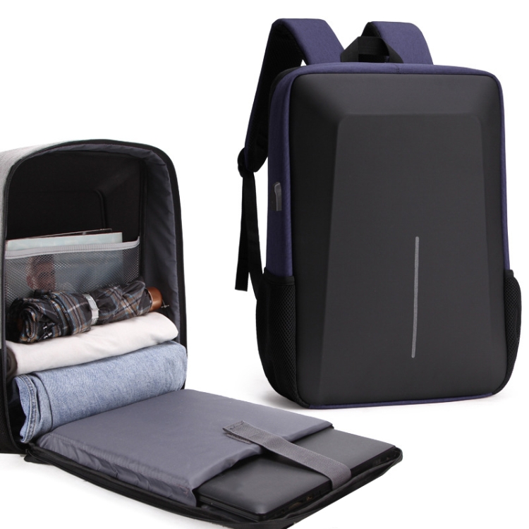 Hard Shell Backpack Alloy Frame Anti-Theft Computer Bag For Men, Color: 8001-J Blue
Hard Shell Backpack Alloy Frame Anti-Theft Computer Bag For Men, Color: 8001-J Blue