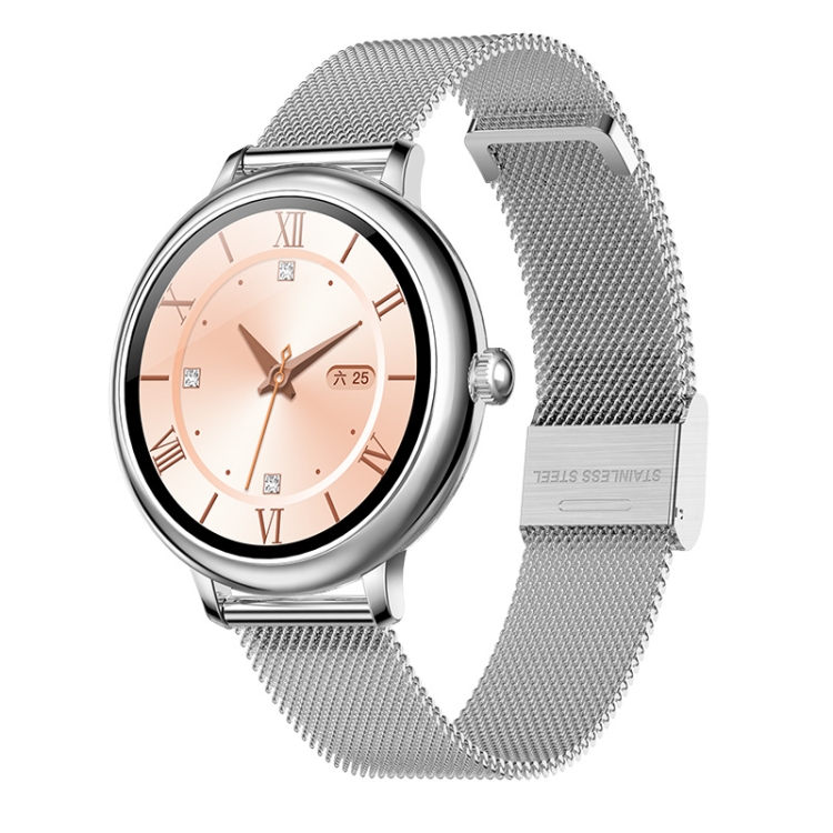 LOANIY CF80 1.08 Inch Heart Rate Monitoring Smart Bluetooth Watch, Color: Silver Steel
LOANIY CF80 1.08 Inch Heart Rate Monitoring Smart Bluetooth Watch, Color: Silver Steel