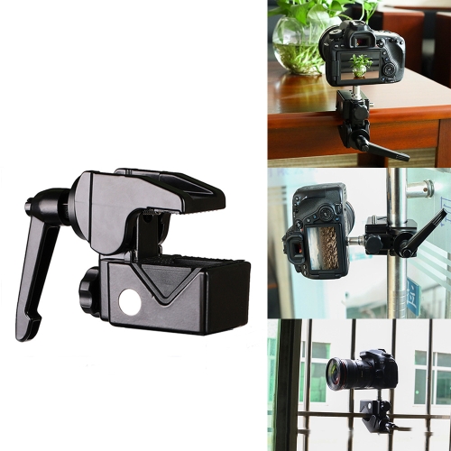CL-22 Multi-function SLR Camera Fixed Clip Gimbal Vigorously Clip Photography Pliers(Black)
CL-22 Multi-function SLR Camera Fixed Clip Gimbal Vigorously Clip Photography Pliers(Black)