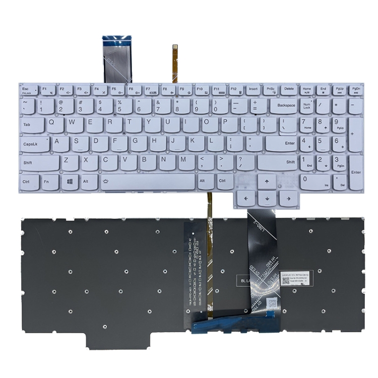 US Version Keyboard With Backlight For Lenovo Legion Y7000 2020/R7000P/R9000P, Color: White
US Version Keyboard With Backlight For Lenovo Legion Y7000 2020/R7000P/R9000P, Color: White