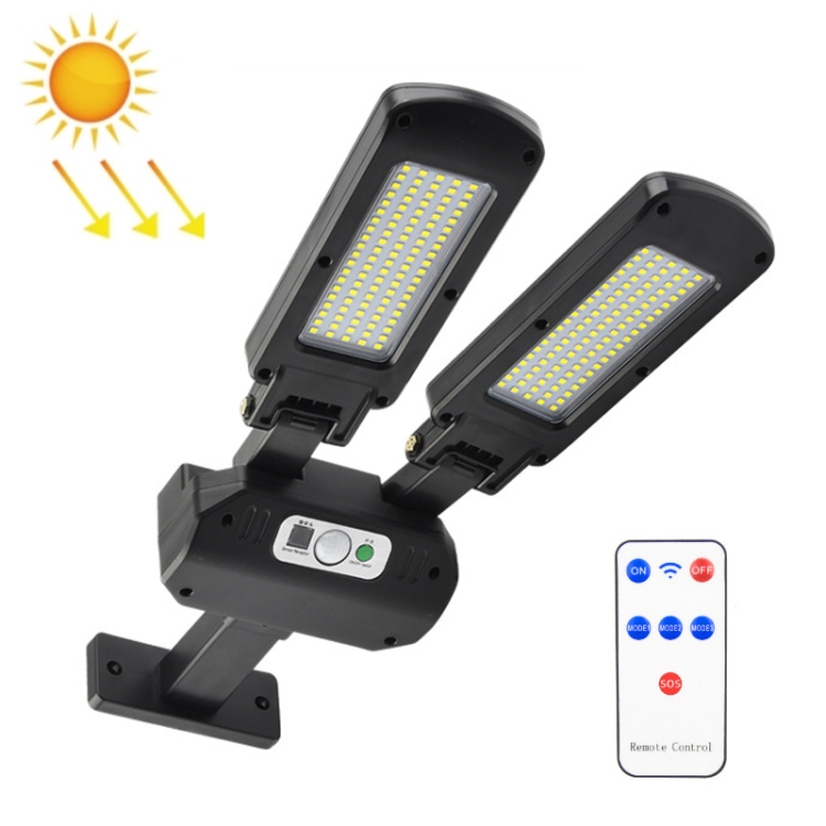 Solar Double Sided LED Human Body Induction Remote Control Wall Lamp(TY097 200LED)
Solar Double Sided LED Human Body Induction Remote Control Wall Lamp(TY097 200LED)