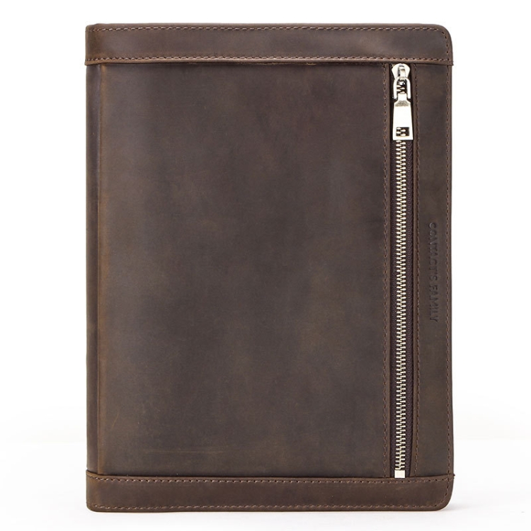 Crazy Horse Leather Pen Slot Zipper Multifunctional Tablet Cover For IPad Pro 9.7/10.5/11 Inch(Light Brown)
Crazy Horse Leather Pen Slot Zipper Multifunctional Tablet Cover For IPad Pro 9.7/10.5/11 Inch(Light Brown)