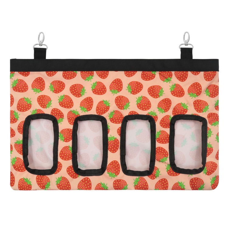 Pet Rabbit Guinea Pig Hanging Feeding Hay Storage Bag, Specification: Strawberry Four-hole
Pet Rabbit Guinea Pig Hanging Feeding Hay Storage Bag, Specification: Strawberry Four-hole