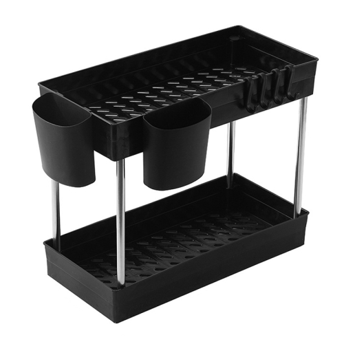 2222 Multifunctional Kitchen Counter Storage Rack, Spec: Cup Holder (Steel Color)
2222 Multifunctional Kitchen Counter Storage Rack, Spec: Cup Holder (Steel Color)