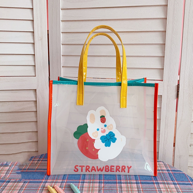 Summer Girl Jelly Bag Cartoon Transparent Shoulder Bag Waterproof Beach Bag(3 Carrot Rabbit)
Summer Girl Jelly Bag Cartoon Transparent Shoulder Bag Waterproof Beach Bag(3 Carrot Rabbit)