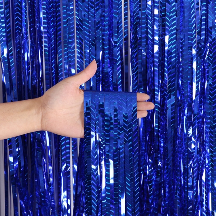 2 PCS Laser Rain Curtain Birthday Party Background Wall Decoration, Color: 2.5M Blue
2 PCS Laser Rain Curtain Birthday Party Background Wall Decoration, Color: 2.5M Blue