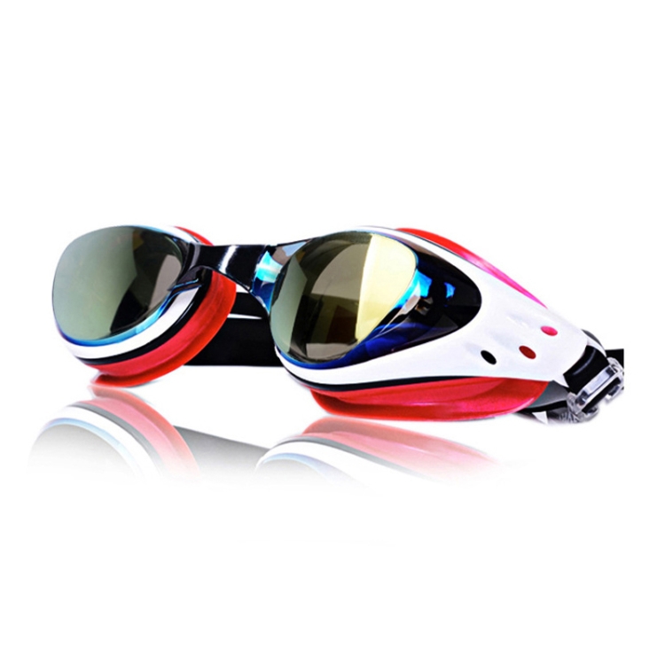 WAVE Electroplating HD Anti-fog Myopia Swimming Glasses, Color: Blue Red Optical
WAVE Electroplating HD Anti-fog Myopia Swimming Glasses, Color: Blue Red Optical