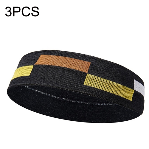 3PCS Elastic Knitted Headband Thin Sports Fitness Running Antiperspirant Hairband(Yellow)
3PCS Elastic Knitted Headband Thin Sports Fitness Running Antiperspirant Hairband(Yellow)