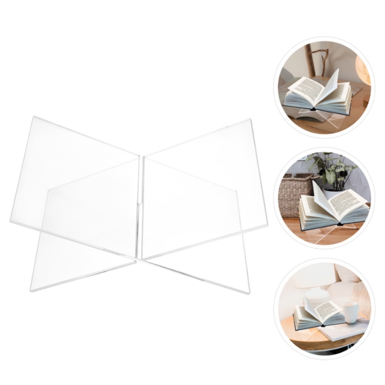 X-shaped Acrylic Bookshelf Transparent Book Sheet Music Display Stand(28x15.5x15.5cm)
X-shaped Acrylic Bookshelf Transparent Book Sheet Music Display Stand(28x15.5x15.5cm)