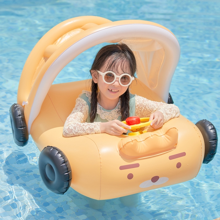 Removable Sunshade Car Shape Inflatable Pool Float Swimming Ring Baby Float Seat(Yellow )
Removable Sunshade Car Shape Inflatable Pool Float Swimming Ring Baby Float Seat(Yellow )