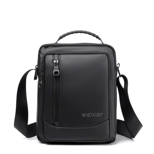 WEIXIER D237 Men Shoulder Bag Minimalist Outdoor Casual Bag, Color: Double Pull Black Small
WEIXIER D237 Men Shoulder Bag Minimalist Outdoor Casual Bag, Color: Double Pull Black Small