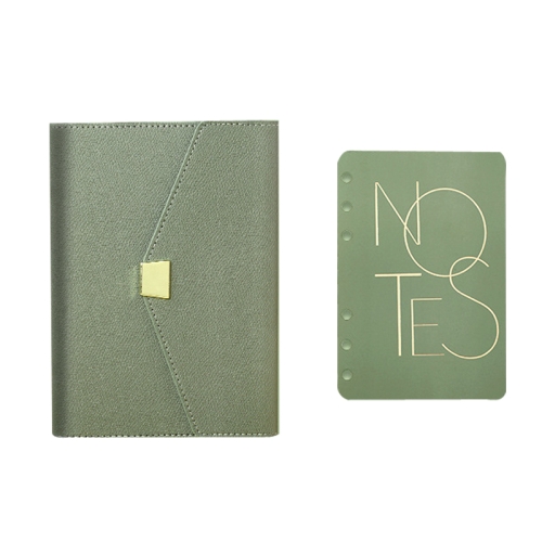 Detachable Soft Leather Loose-Leaf Notebook Business Hand Account Diary, Size: A6 (Green)
Detachable Soft Leather Loose-Leaf Notebook Business Hand Account Diary, Size: A6 (Green)