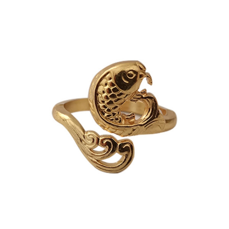 10 PCS Ethnic Style Hook Line Ring Retro Jewelry Sewing Tools(Koi Golden)
10 PCS Ethnic Style Hook Line Ring Retro Jewelry Sewing Tools(Koi Golden)