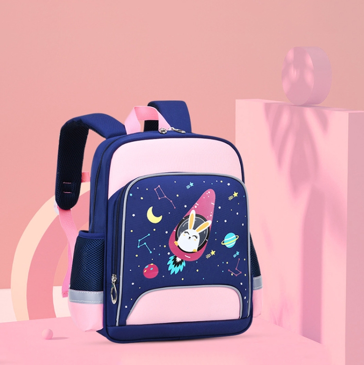 6623 Cartoon Load-reducing Children Schoolbag with Reflective Strips, Size: XS (Blue Pink)
6623 Cartoon Load-reducing Children Schoolbag with Reflective Strips, Size: XS (Blue Pink)