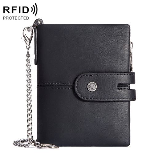 HUMERPAUL BP988 RFID Anti-Theft Brush Zipper Buckle Wallet Multi-Card Leather Purse(Black)
HUMERPAUL BP988 RFID Anti-Theft Brush Zipper Buckle Wallet Multi-Card Leather Purse(Black)