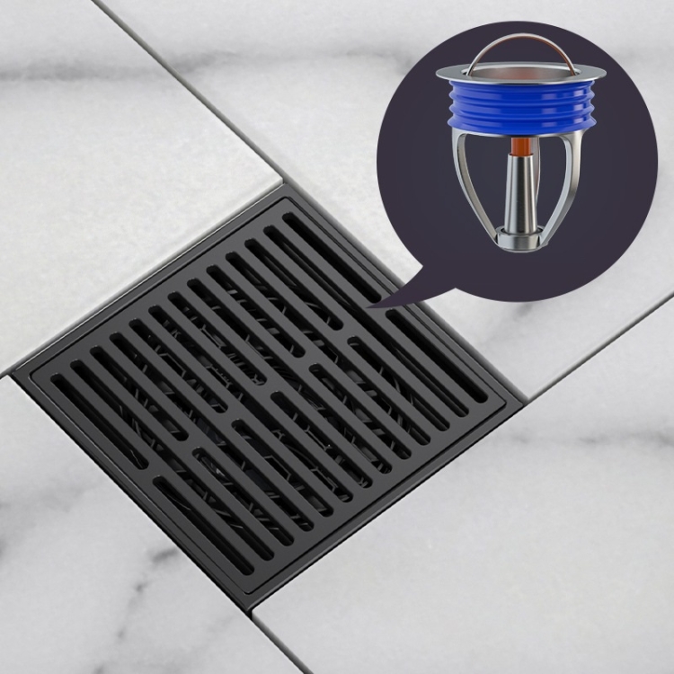 Bathroom Sewer Deodorant Pure Copper Floor Drain, Specification: Black+Inner Core
Bathroom Sewer Deodorant Pure Copper Floor Drain, Specification: Black+Inner Core