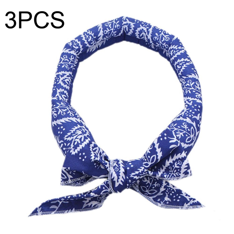 3 PCS Summer Cooling Bandana Neck Wraps Scarf For Women Men Kids Pet, Color: Blue Leaves
3 PCS Summer Cooling Bandana Neck Wraps Scarf For Women Men Kids Pet, Color: Blue Leaves