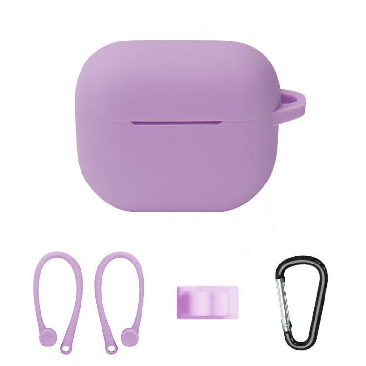 Bluetooth Earphone Silicone Cover Set For AirPods 3, Color: Ear Hanging Set Light Purple
Bluetooth Earphone Silicone Cover Set For AirPods 3, Color: Ear Hanging Set Light Purple