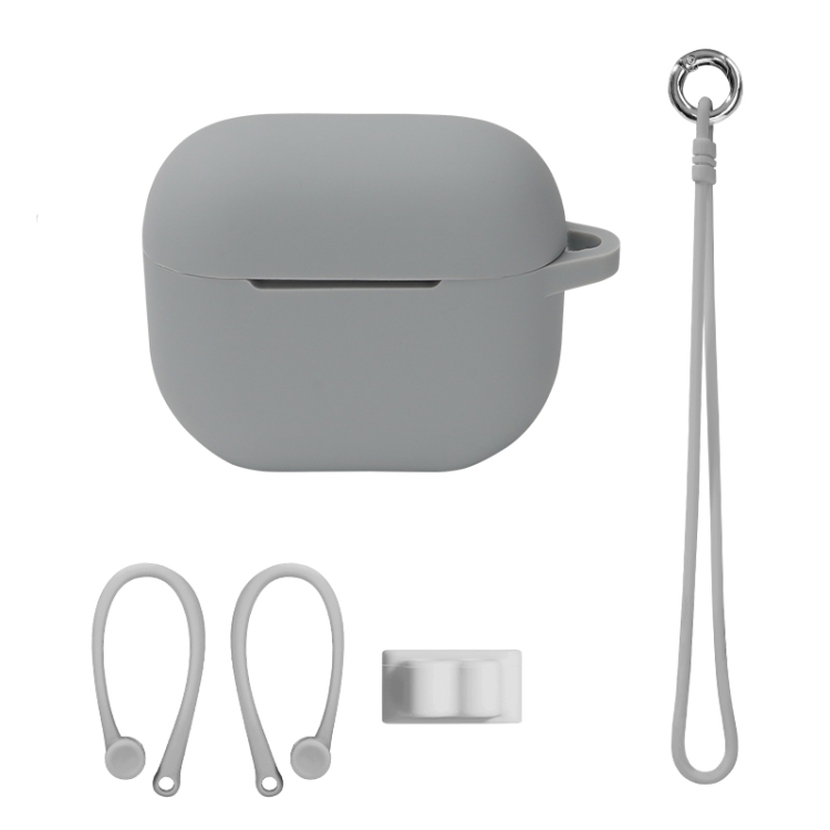 Bluetooth Earphone Silicone Cover Set For AirPods 3, Color: Hand Rope Set Gray
Bluetooth Earphone Silicone Cover Set For AirPods 3, Color: Hand Rope Set Gray
