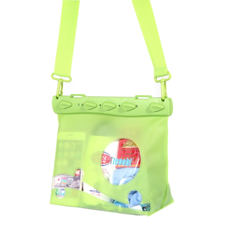 Tteoobl One-Shoulder Crossbody Drifting Diving Bag Waterproof Sundries Storage Bag, Size: Large (Green)
Tteoobl One-Shoulder Crossbody Drifting Diving Bag Waterproof Sundries Storage Bag, Size: Large (Green)