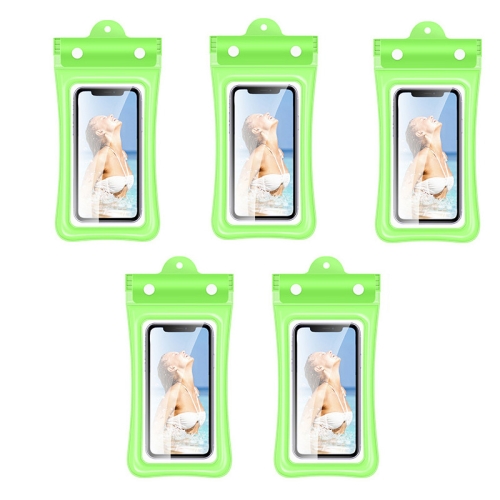 5PCS Airbag Swimming Diving Hot Spring Seal Protection Mobile Phone Waterproof Bag(Green)
5PCS Airbag Swimming Diving Hot Spring Seal Protection Mobile Phone Waterproof Bag(Green)