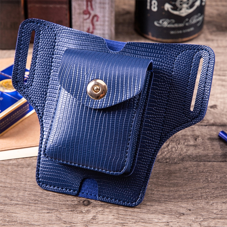 Y-17 3 In 1 Lighter Phone Cigarette Box Storage Waist Bags(Lizard Pattern Blue)
Y-17 3 In 1 Lighter Phone Cigarette Box Storage Waist Bags(Lizard Pattern Blue)