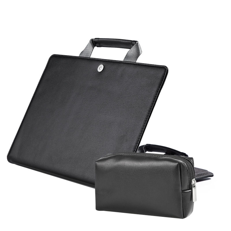 Laptop Bag Protective Case Tote Bag For MacBook Pro 15.4 inch, Color: Black + Power Bag
Laptop Bag Protective Case Tote Bag For MacBook Pro 15.4 inch, Color: Black + Power Bag