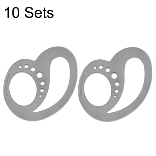 10 Sets EG43 Silicone Bluetooth Earphone Earbud Sports Anti-lost Holder For Keepods(Gray)
10 Sets EG43 Silicone Bluetooth Earphone Earbud Sports Anti-lost Holder For Keepods(Gray)