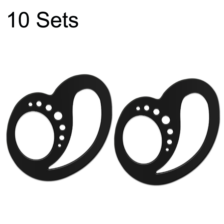 10 Sets EG43 Silicone Bluetooth Earphone Earbud Sports Anti-lost Holder For Keepods(Black)
10 Sets EG43 Silicone Bluetooth Earphone Earbud Sports Anti-lost Holder For Keepods(Black)