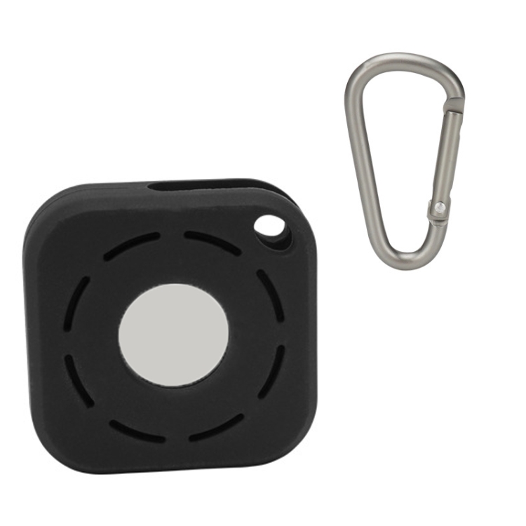 Tracker Anti-Lost Silicone Case For Airtag, Color: Black+D Buckle 
Tracker Anti-Lost Silicone Case For Airtag, Color: Black+D Buckle