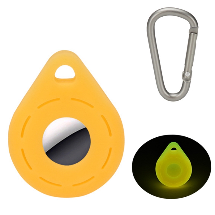 Location Tracker Anti-Lost Silicone Protective Cover For AirTag, Color: Luminous Yellow
Location Tracker Anti-Lost Silicone Protective Cover For AirTag, Color: Luminous Yellow