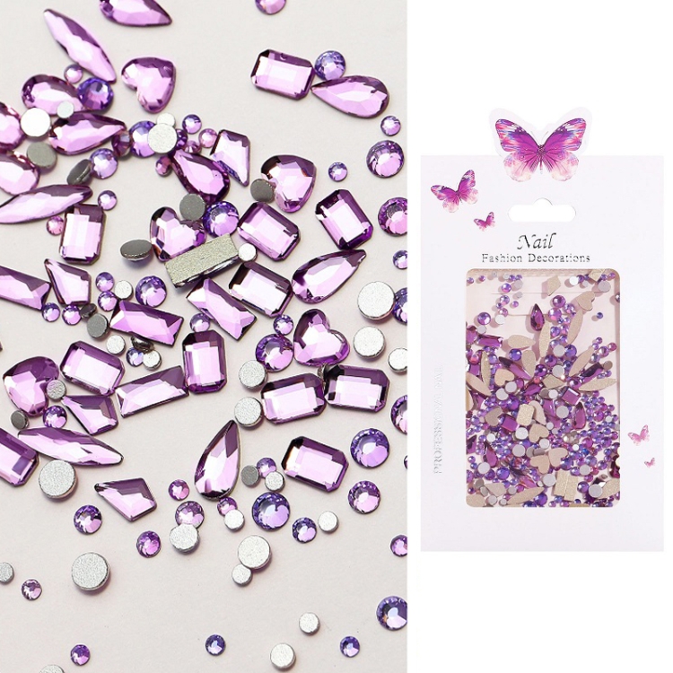 DIY Flat Bottom Shaped Glass Mixed Nail Art Rhinestones, Specification: 01
DIY Flat Bottom Shaped Glass Mixed Nail Art Rhinestones, Specification: 01